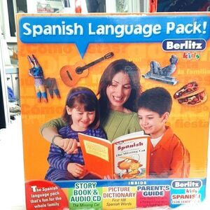 Berlitz Value Pack New Spanish‎ Learning Set Brand New